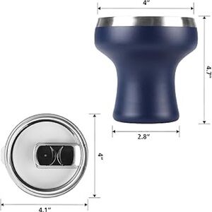 Navy Insulated Tumbler with Lid